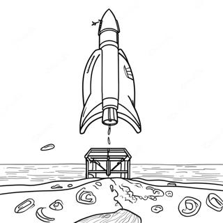Apollo 11 Raketskud Malebog | Apollo 11 malebog