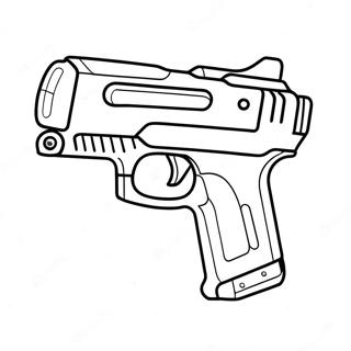 Nerf Pistol Malebog | Nerf Pistol malebog
