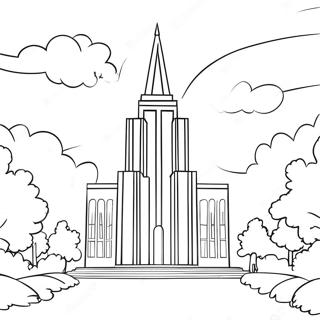 LDS Tempel Malebog | Mormons sider malebog