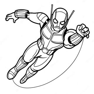 Ant Man i Aktion Malebog | Myre Mand malebog
