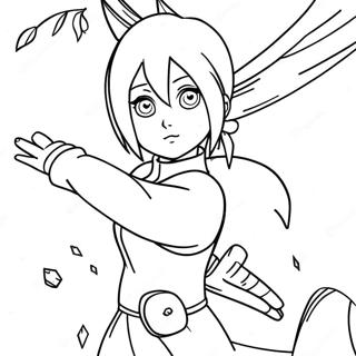 Sakura Haruno i Aktion Malebog | Naruto malebog