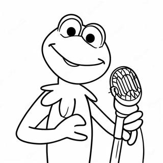 Kermit Frø Sang Malebog | Muppets malebog