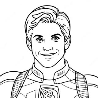 Henry Danger farvelægningsside | Henry Danger malebog