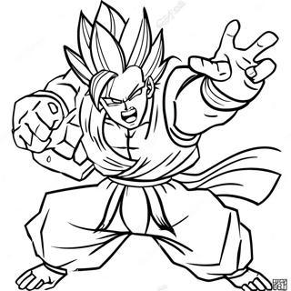 Gogeta Fusion Dans Malebog | Gogeta malebog