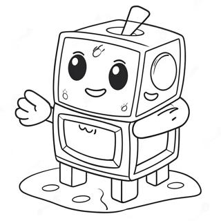 Wubbox farvelægningsside | Wubbox malebog