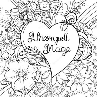 Glad Bibelvers Malebog | Skrift malebog