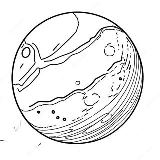 Pluto Dværgplanet Malebog | 5 Dværgplaneter malebog