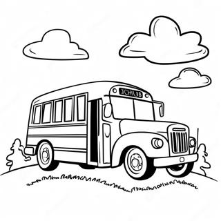 Skolebus Malebog | Skolebus malebog
