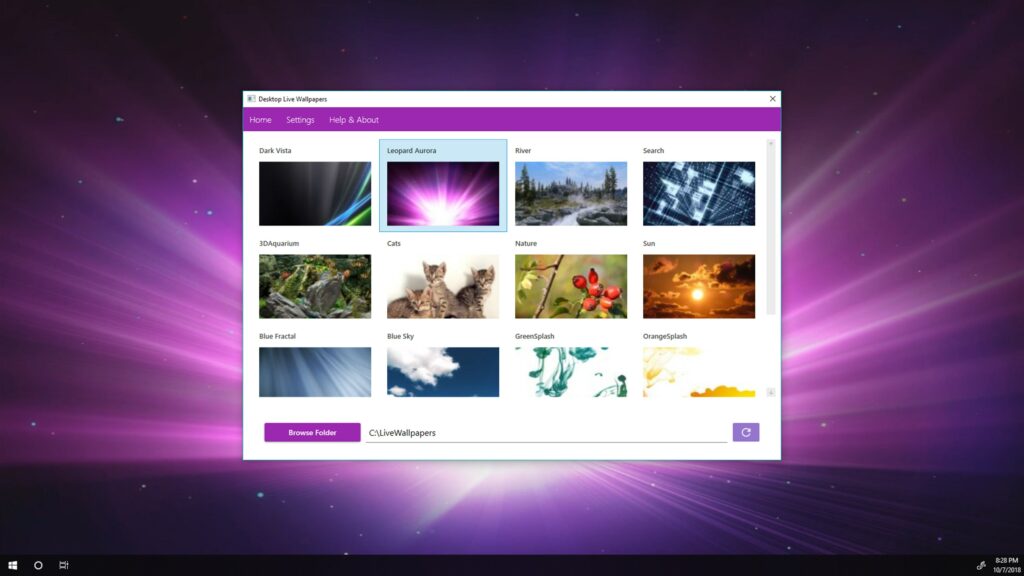 Desktop Live Wallpaper Microsoft Store