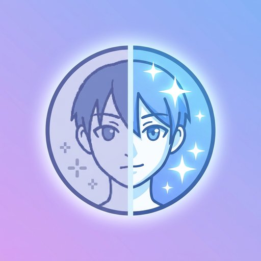 Anime-billedforbedrer | wallpaper image tool preview