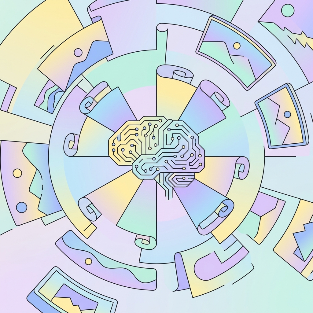 AI-generering værktøjsillustration